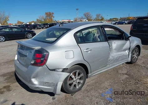 2012 Nissan Sentra 2.0 Sr из США, поврежденный, VIN 3N1AB6AP3CL709528